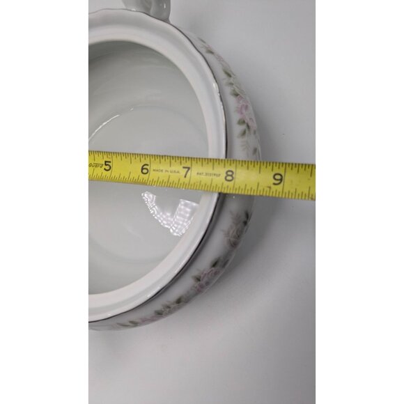 Sheffield Classic 501 Japan Covered Vegetable Serving Dish Bowl Floral Design - Picture 16 of 16